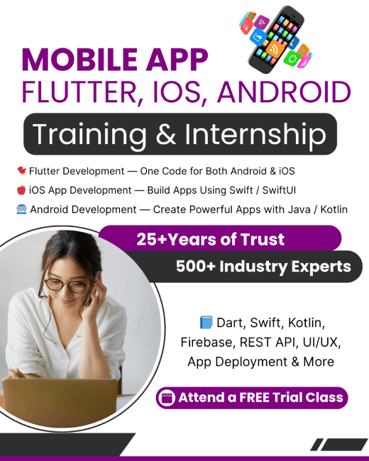 Flutter Training in Chennai