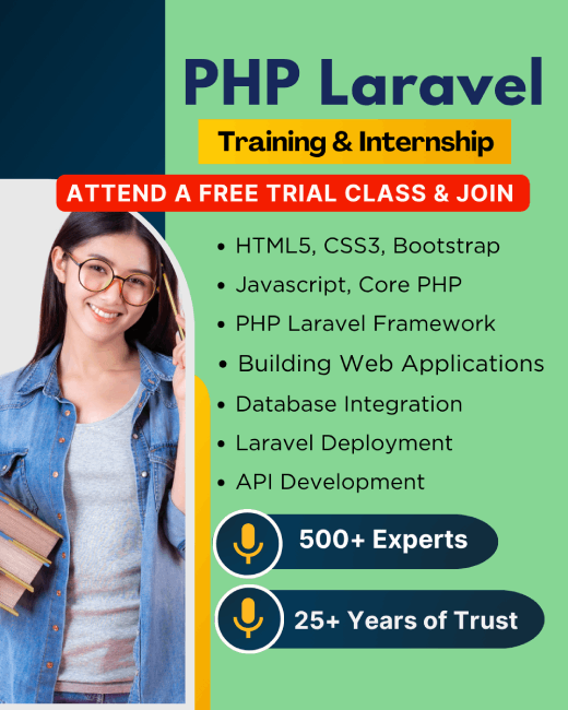 Php Laravel Training in Bellary