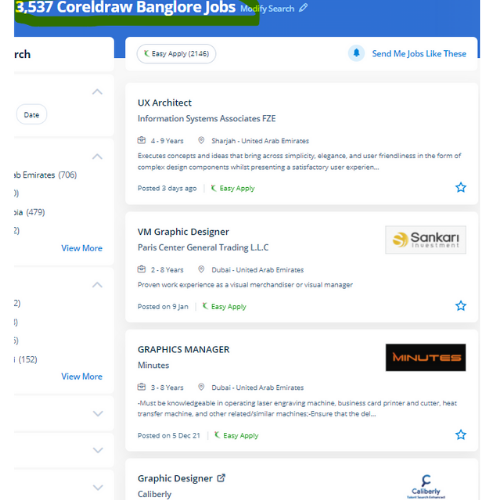 CorelDRAW internship jobs in Mumbai