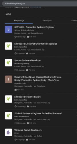 Embedded Systems internship jobs in Ahmedabad