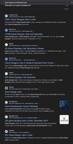 Game Design and Development internship jobs in Delhi