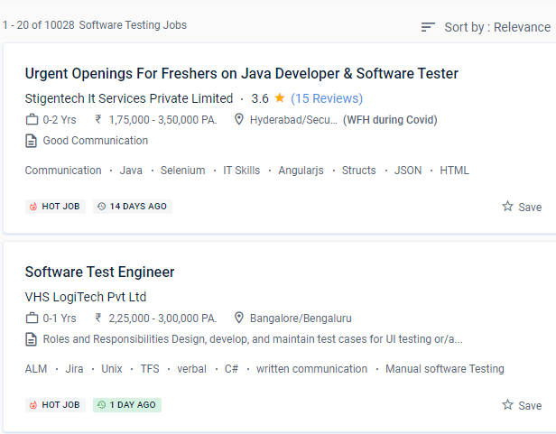 Software Testing internship jobs in Kozhikode